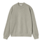 Carhartt WIP Caspian Sweat - Shady Green Heather Garmend Dyed - Streetart.fr
