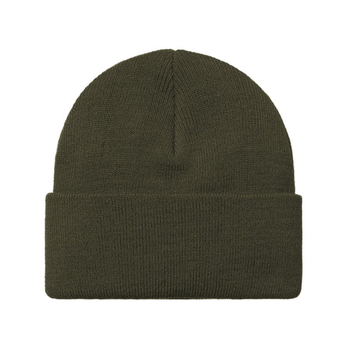 Carhartt WIP Chase Beanie - Olive / Gold - Streetart.fr