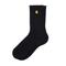 Carhartt Wip Chase Socks - Black / Gold - Streetart.fr