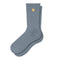 Carhartt Wip Chase Socks - Cozy Blue / Gold - Streetart.fr