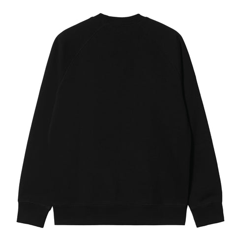 Carhartt WIP Chase Sweat - Black / Gold - Streetart.fr