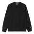 Carhartt WIP Chase Sweat - Black / Gold - Streetart.fr