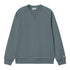 Carhartt WIP Chase Sweat - Cozy Blue / Gold - Streetart.fr