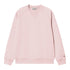 Carhartt WIP Chase Sweat Crew - Air Pink / Gold - Streetart.fr