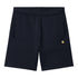 Carhartt WIP Chase Sweat Short - Dark Navy / Gold - Streetart.fr