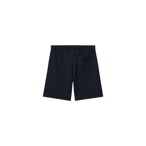 Carhartt WIP Chase Sweat Short - Dark Navy / Gold - Streetart.fr