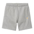 Carhartt WIP Chase Sweat Short - Grey Heather / Gold - Streetart.fr