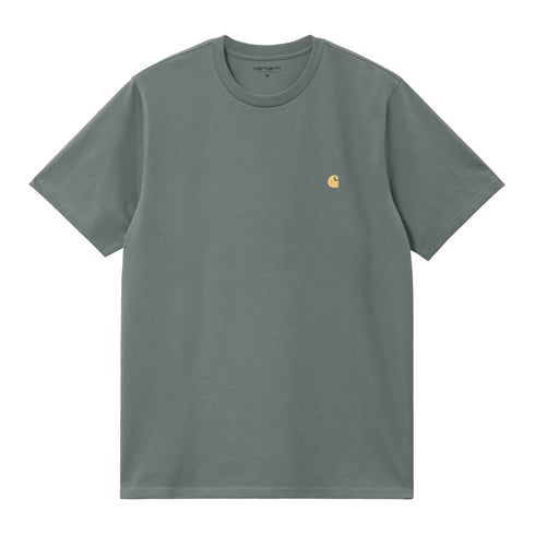 Carhartt WIP Chase Sweat - Velvet Green / Gold - Streetart.fr