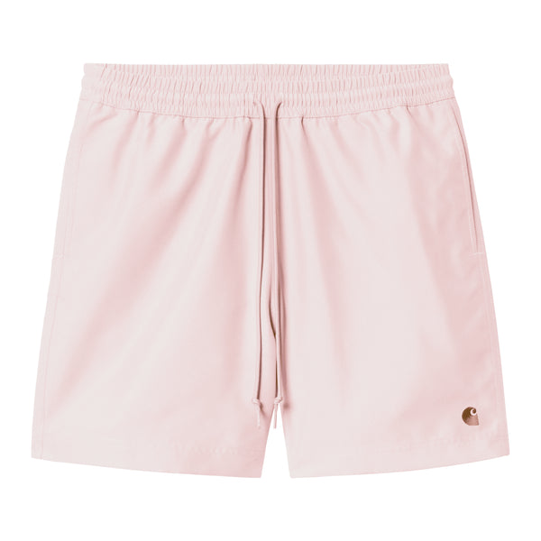 Carhartt WIP Chase Swim Trunk - Air Pink / Gold - Streetart.fr