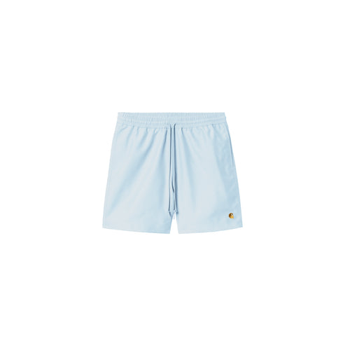 Carhartt WIP Chase Swim Trunk - Air Sky / Gold - Streetart.fr