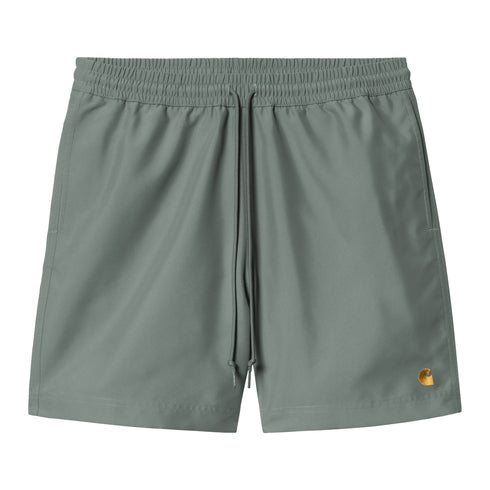 Carhartt WIP Chase Swim Trunk - Velvet Green / Gold - Streetart.fr