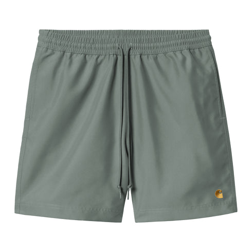 Carhartt WIP Chase Swim Trunk - Velvet Green / Gold - Streetart.fr