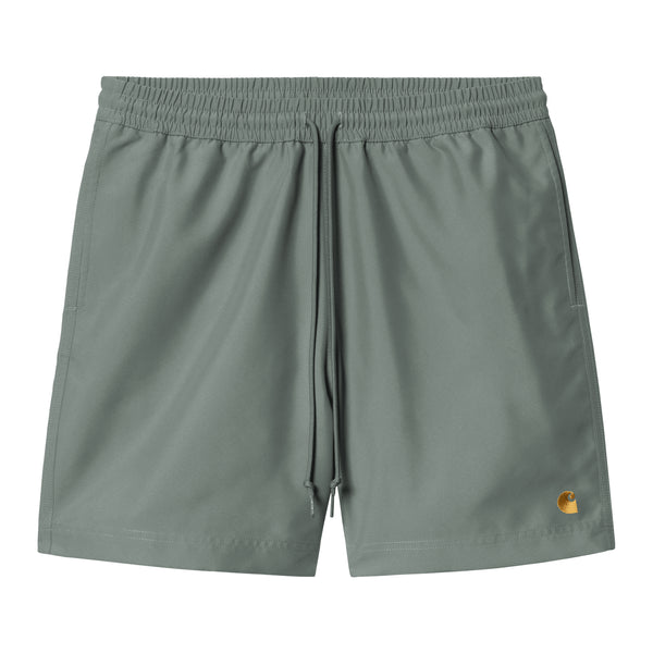 Carhartt WIP Chase Swim Trunk - Velvet Green / Gold - Streetart.fr