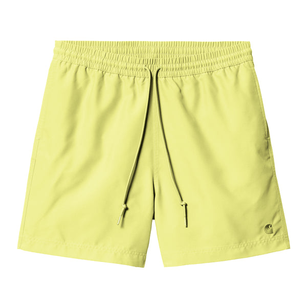Carhartt WIP Chase Swim Trunks - Artic Lime / Gold - Streetart.fr