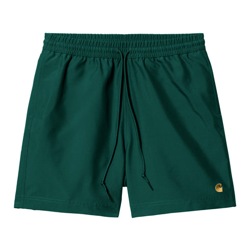 Carhartt WIP Chase Swim - Trunks Chervil / Gold - Streetart.fr