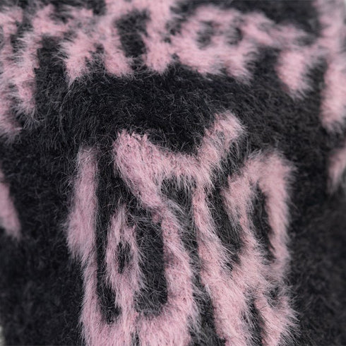 Carhartt Wip Chedda Neckwarmer Cache - Cou - Black / Glassy Pink - Streetart.fr