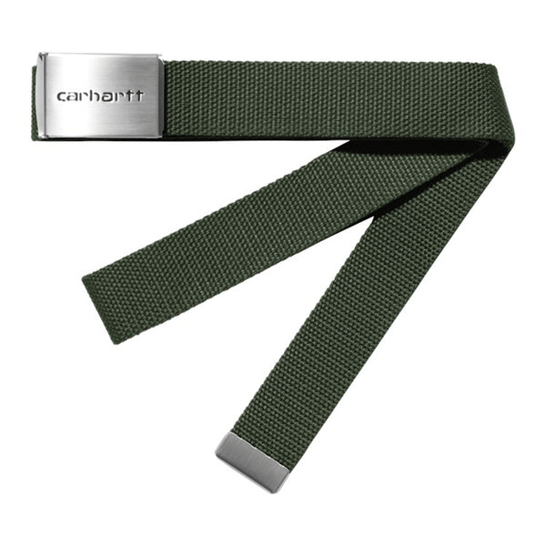Carhartt Wip Clip Belt Chrome Opuntia - Streetart.fr