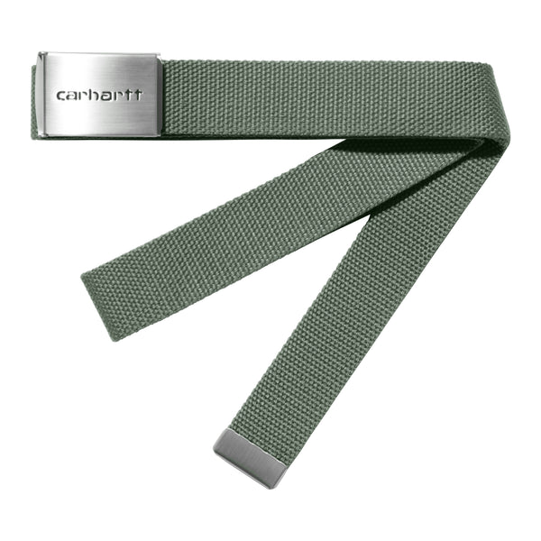 Carhartt WIP Clip Belt Chrome Park — ceinture