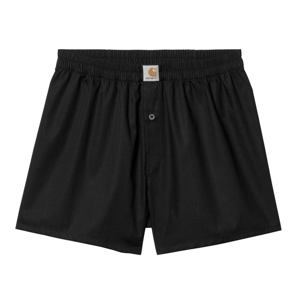 Carhartt WIP Cotton Boxer - Black - Streetart.fr