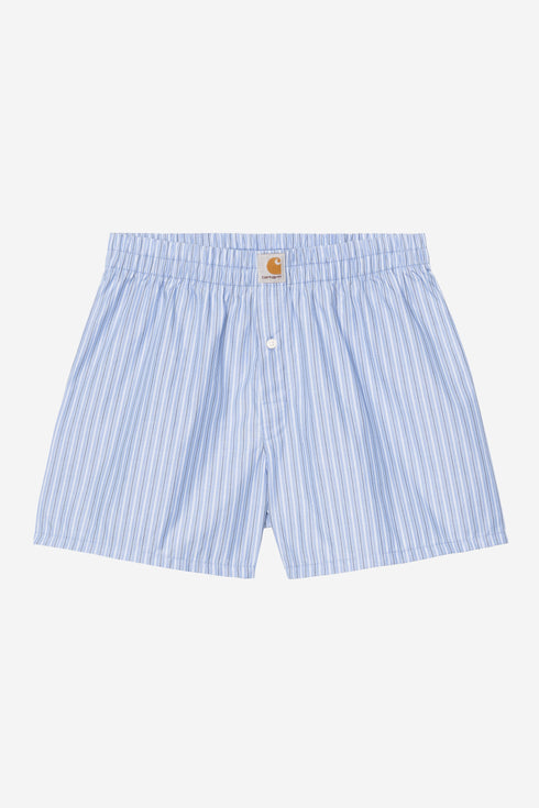 Carhartt Wip Cotton Boxer - Keene Stripe / Curacao - I037600_3T5_XX