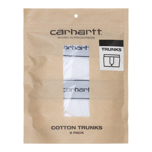Carhartt Wip Cotton Trunks White + White - Streetart.fr