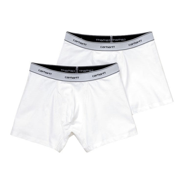 Carhartt Wip Cotton Trunks White + White - Streetart.fr