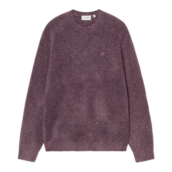 Carhartt WIP Curtis Sweater - Tangled Shady Purple - Streetart.fr