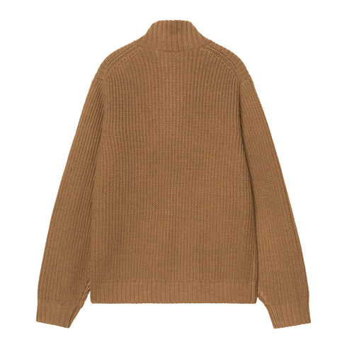 Carhartt Wip Detroit Half Zip Sweater - Wip H Brown - I035398_3TG_XX