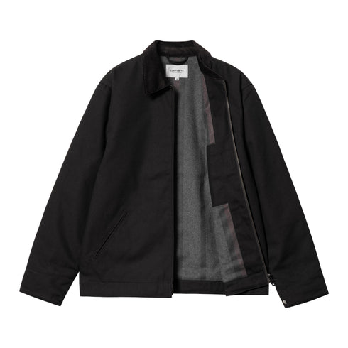Carhartt WIP Detroit Jacket - Black / Black Rigid - I015264_00E_01