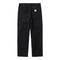 Carhartt WIP Double Knee Pant - Black Stone Canvas - Streetart.fr