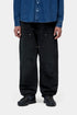 Carhartt Wip Double Knee Pant - Black Stone Canvas - I034796_89_4O