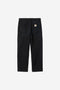 Carhartt Wip Double Knee Pant - Black Stone Canvas - I034796_89_4O