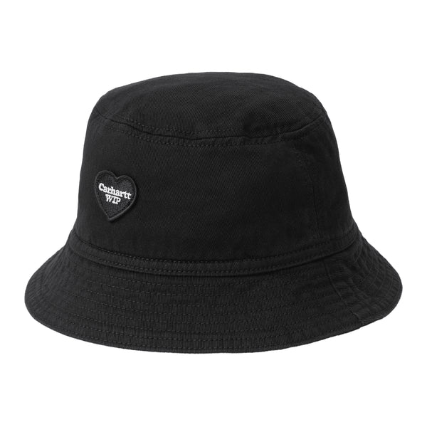 Carhartt WIP Drewe Bucket Hat Bob - Black Rinsed — casquette