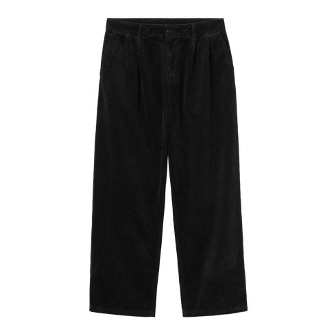 Carhartt WIP Evan Pant - Black Rinsed - Streetart.fr