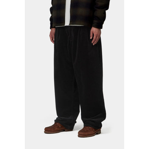 Carhartt WIP Evan Pant - Black Rinsed - Streetart.fr