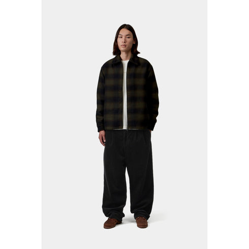 Carhartt WIP Evan Pant - Black Rinsed - Streetart.fr