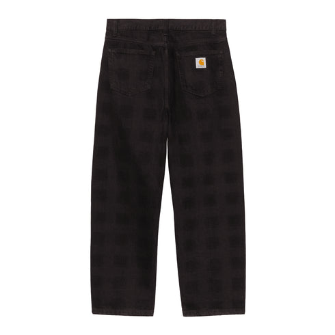 Carhartt WIP Everson Pant - Everson Print Black Pal Garm - Streetart.fr