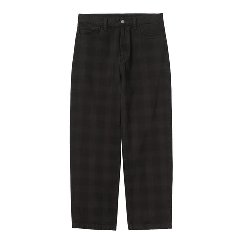 Carhartt WIP Everson Pant - Everson Print Black Pal Garm - Streetart.fr