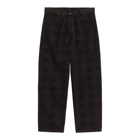 Carhartt WIP Everson Pant - Everson Print Black Pal Garm - Streetart.fr