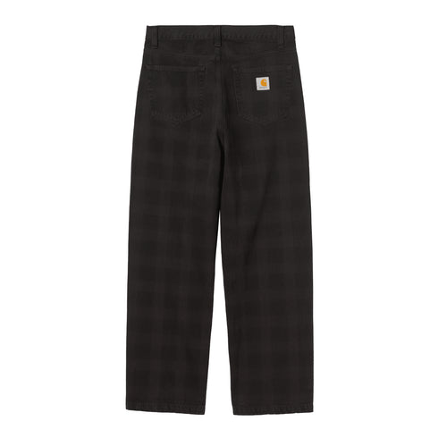Carhartt WIP Everson Pant - Everson Print Black Pal Garm - Streetart.fr