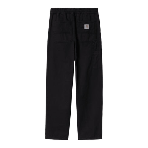 Carhartt WIP Flint Pant - Black Garment Dyed - Streetart.fr