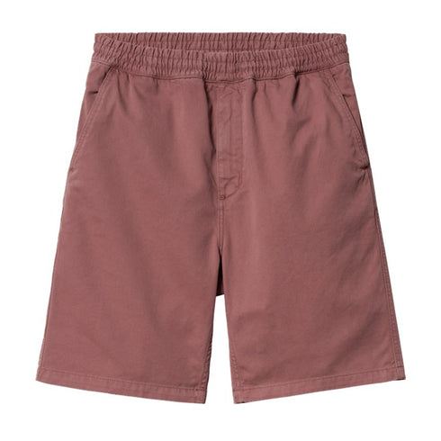 Carhartt Wip Flint Short - Dusty Pink Garment Dyed - Streetart.fr