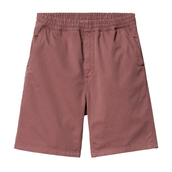 Carhartt Wip Flint Short - Dusty Pink Garment Dyed - Streetart.fr