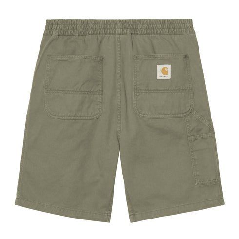 Carhartt WIP Flint Short - Leaf Garment Dyed - Streetart.fr