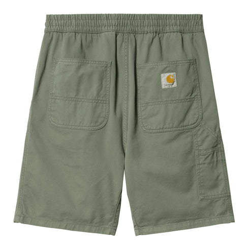 Carhartt WIP Flint Short - Park Garment Dyed - Streetart.fr