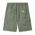 Carhartt Wip Flint Short - Park Garment Dyed - Streetart.fr
