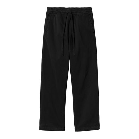Carhartt WIP Floyde Pant - Black Garmend Dyed - Streetart.fr
