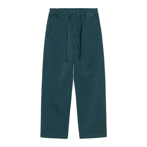 Carhartt WIP Floyde Pant - Deep Lagoon Garment Dyed - Streetart.fr