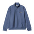 Carhartt Wip Half Zip American Script Sweat - Blue Iris - Streetart.fr