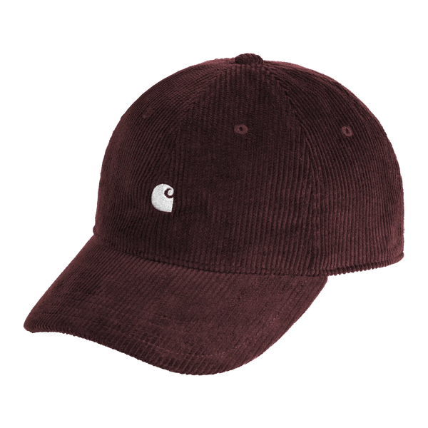 Carhartt WIP Harlem Cap - Amarone / White - Streetart.fr